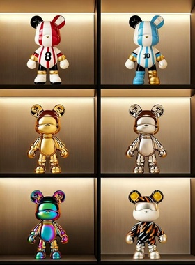 暴力熊手办小摆件情绪稳定神器