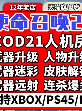 使命召唤COD21人机房武器人物等级武器迷彩枪暗物质星云迷彩