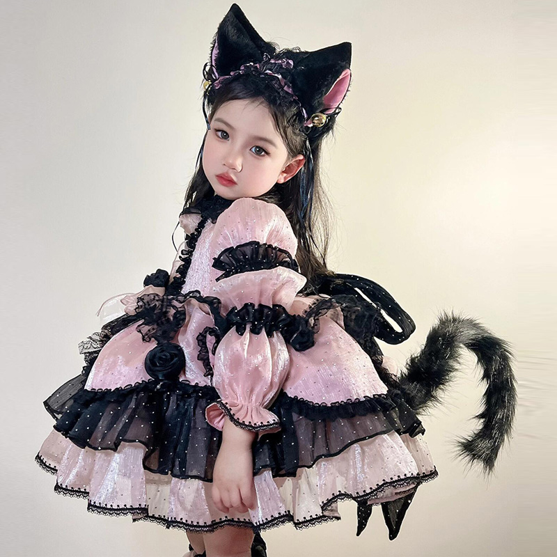 现货现发！可爱猫咪洛丽塔公主裙
