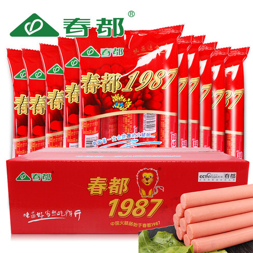 1987整箱特级火腿肠春都
