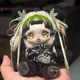 skullpanda光织园公仔挂件娃衣