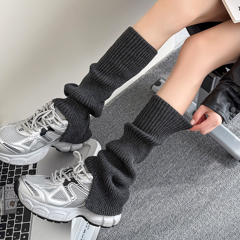 袜套辣妹长筒腿套堆堆款