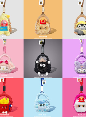 适用于莅莱毛绒耳机套Linklike Halo手拎包Halo 2耳机保护套RingStar Air耳机仓收纳盒OW AIR可爱挂绳手提袋