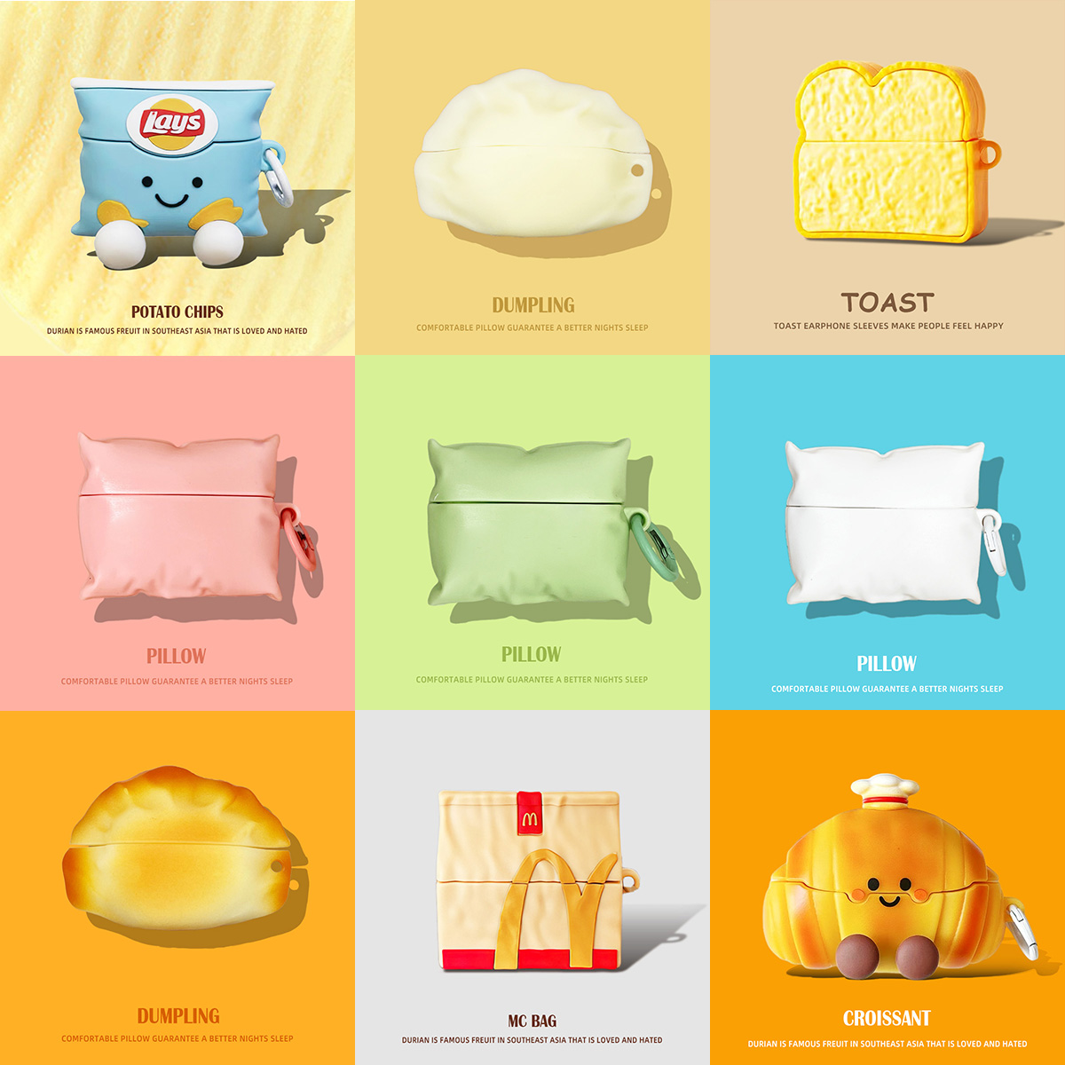 适用于三星Galaxy buds3保护套Galaxybuds3Pro保护壳buds 2蓝牙耳机pro软壳Samsung充电仓盒live硅胶FE软枕头