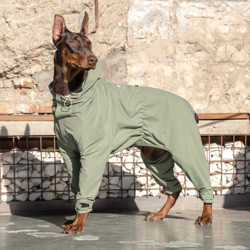 sniff宠物狗狗四脚防风工装衣服