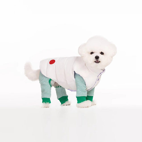 时尚双面穿宠物棉背心Sniff狗狗