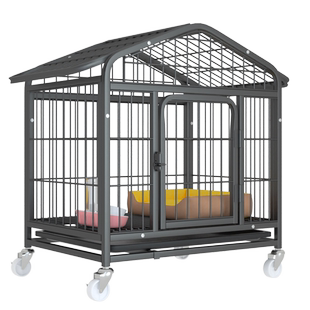 狗笼子小型犬中型犬室内带厕所家用狗窝柯基泰迪大型犬宠物狗围栏