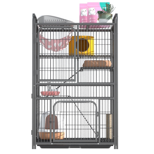 猫笼子猫别墅室内家用带厕所一体超大自由空间猫屋猫舍猫咪猫窝