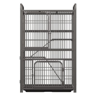 猫笼家用两层大空间别墅！买它！