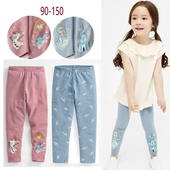 公主长裤 春秋新款 长裤 纯棉弹力柔软女童打底裤 儿童裤 子女宝宝修身