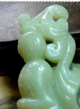 开门老件新疆和田玉黄口料宝玉府上遇贵人摆件附证书