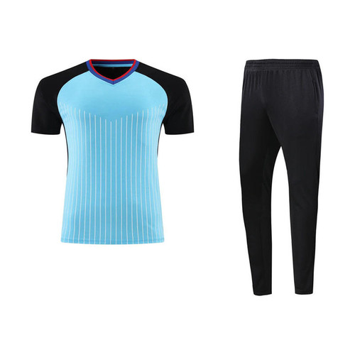 新款专业篮球裁判服个性定制速干透气团队排羽毛球裁判服短袖套装