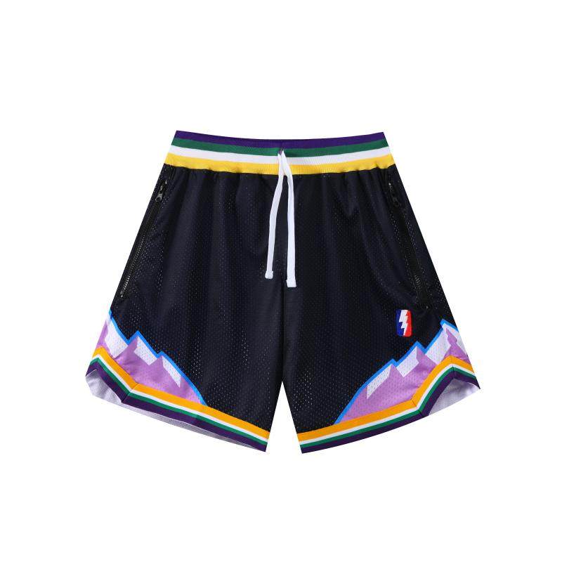 高端复古美式双层四分短裤男士运动训练裤大网眼刺绣标篮球裤裤衩,运动服/休闲服装,运动中长裤／短裤,淘宝优惠券,粉丝福利购,淘宝优惠卷