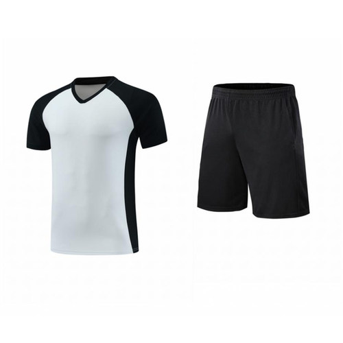 新款专业篮球裁判服个性定制速干透气团队排羽毛球裁判服短袖套装