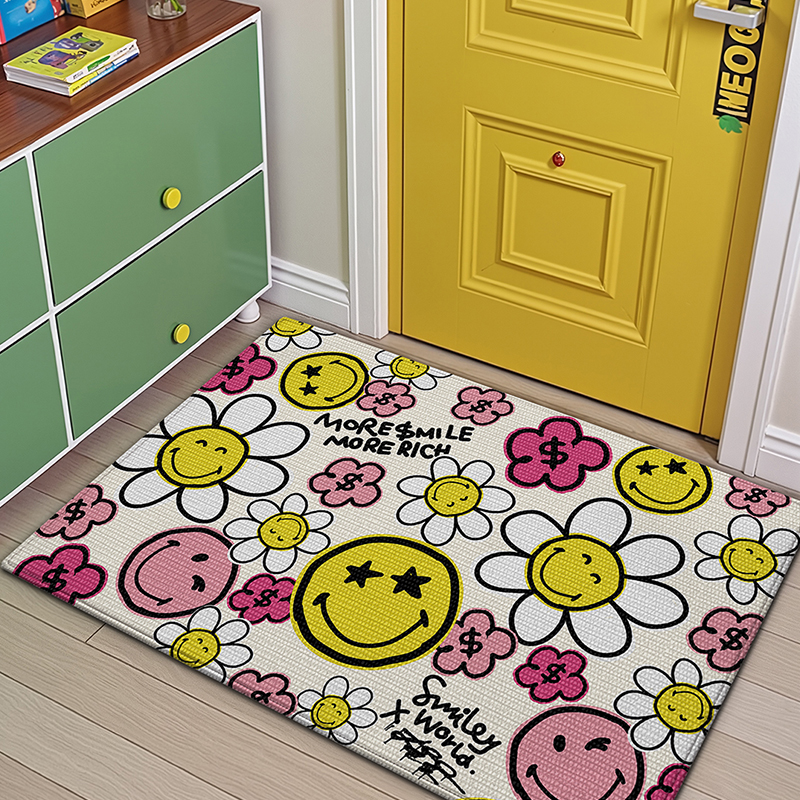 大江SMILEY联名入户地垫