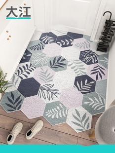 大江入口门地垫斯堪的纳维亚风格丝圈可切割成门垫家庭门厅户外门