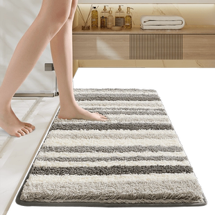 大江地垫浴室门口专用防滑垫子卫生间加厚吸水脚垫洗手间卫浴地毯