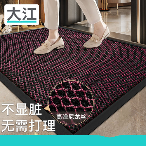大江地垫豪宅门口入户门除尘
