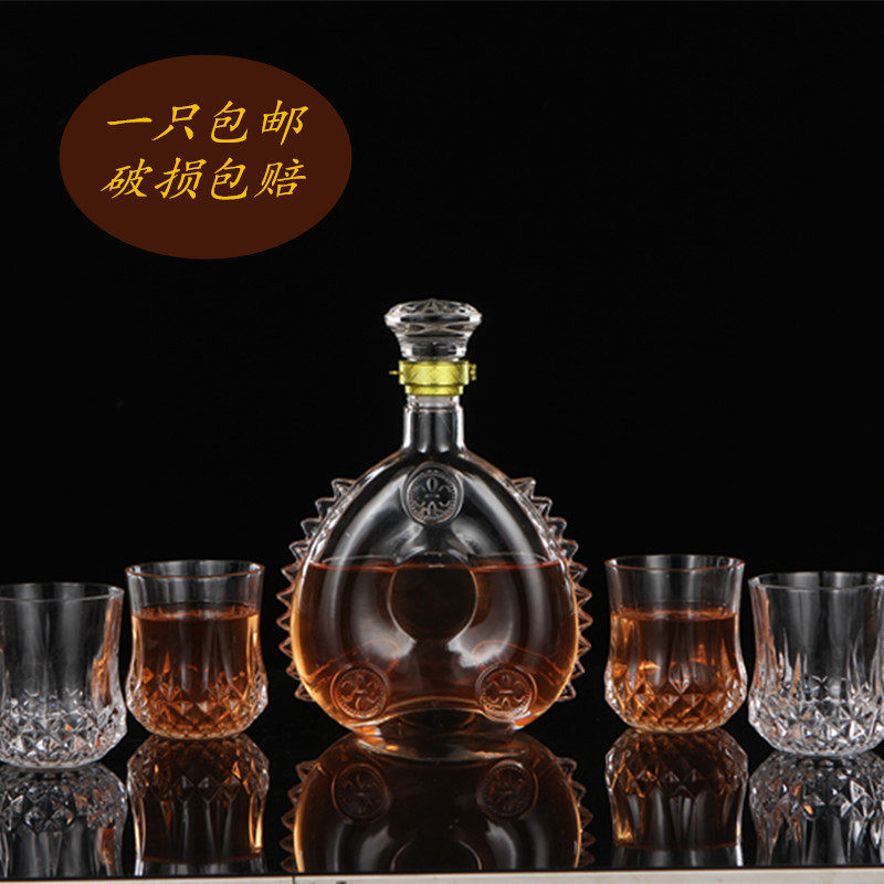 路易十三酒瓶无铅加厚醒酒器葡萄酒洋酒分酒器家用密封玻璃瓶酒具|msdalam kategori pinggan mangkuk, Flagon/Wineglass/Wine, Decanter - dari Buy2taobao.com untuk memberikan perkhidmatan ejen Taobao profesional membeli