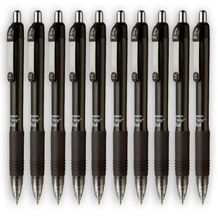 日本ZEBRA斑马JJ3中性笔 ZGrip系列按动水笔0.5学生用黑红蓝笔CJJ3中性笔文具旗ZEBRA官方舰店官网 正品 盒装