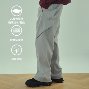 CATCHUS【岚峰】2L原纱蓄热防水透气多口袋户外徒步登山软壳长裤