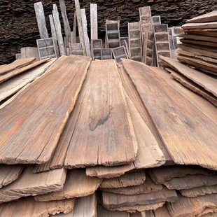 风化木瓦片门面招牌门头木瓦板屋檐风化实木瓦片老复古背景墙装饰