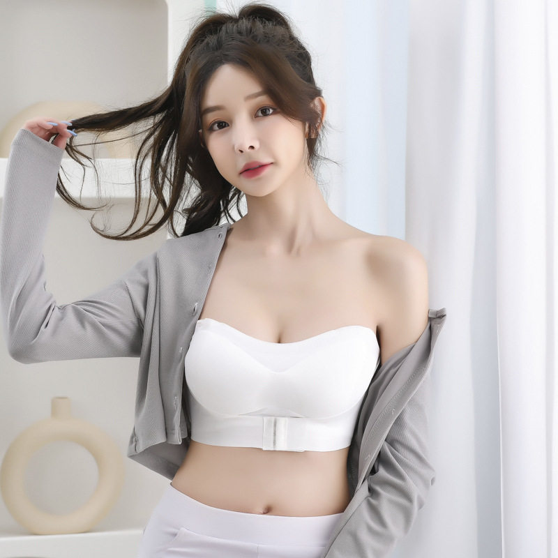 小云肌内衣【清仓】无痕内衣女抹胸聚拢防滑无钢圈隐形时尚舒适