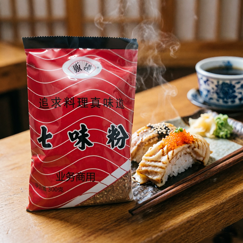 贩道七味粉辣椒粉唐辛子日本料理