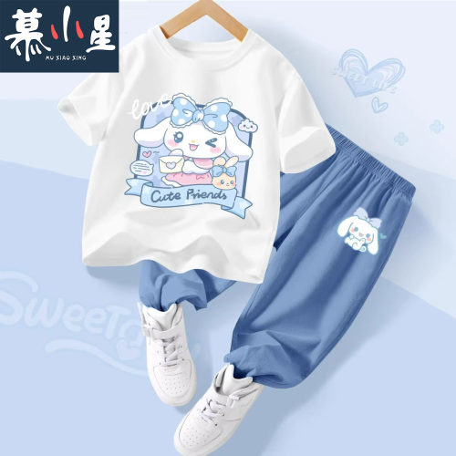 休闲纯棉2件夏季柔软上衣透气