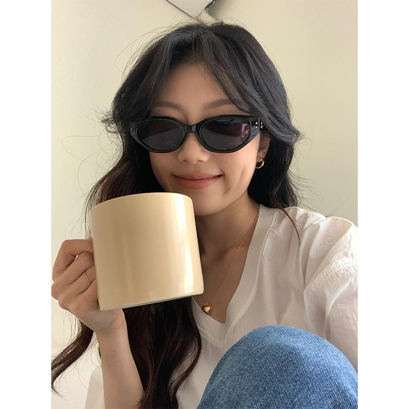 时髦复古猫眼太阳墨镜