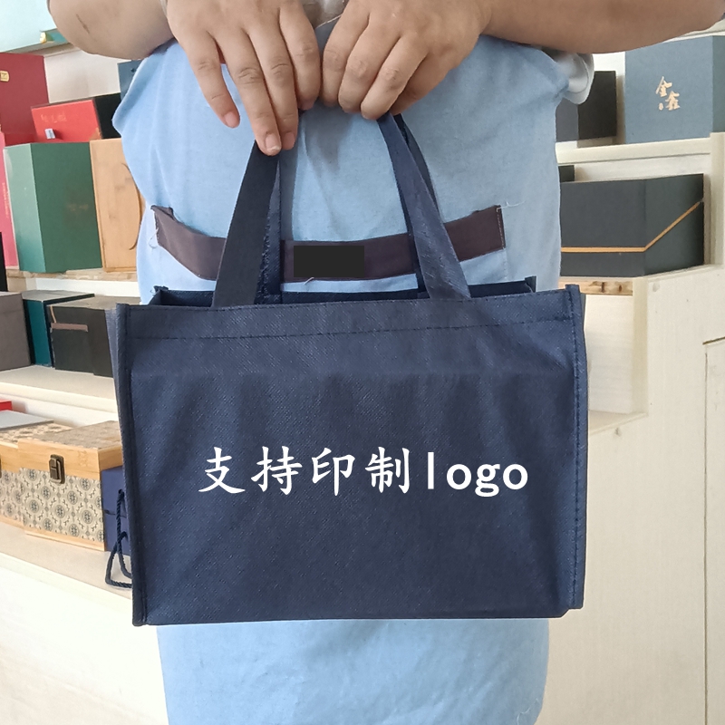 无纺布茶叶高档手提袋礼品袋定制