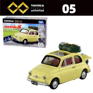 TOMY多美卡TPU无限05鲁邦三世 菲亚特500合金小车玩具模型日版