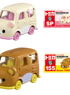 TOMY多美卡 6月新车 梦想 155号 轻松熊 合金小车模型 日版