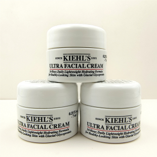 科颜氏高保湿 面霜7ml小样角鲨浣补水滋润果冻清爽水活霜