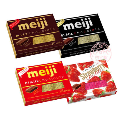 明治日本进口meiji120g巧克力