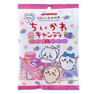 日本HAYAKAWA早川制果角落生物爱心糖 chiikawa草莓蓝水果糖零食