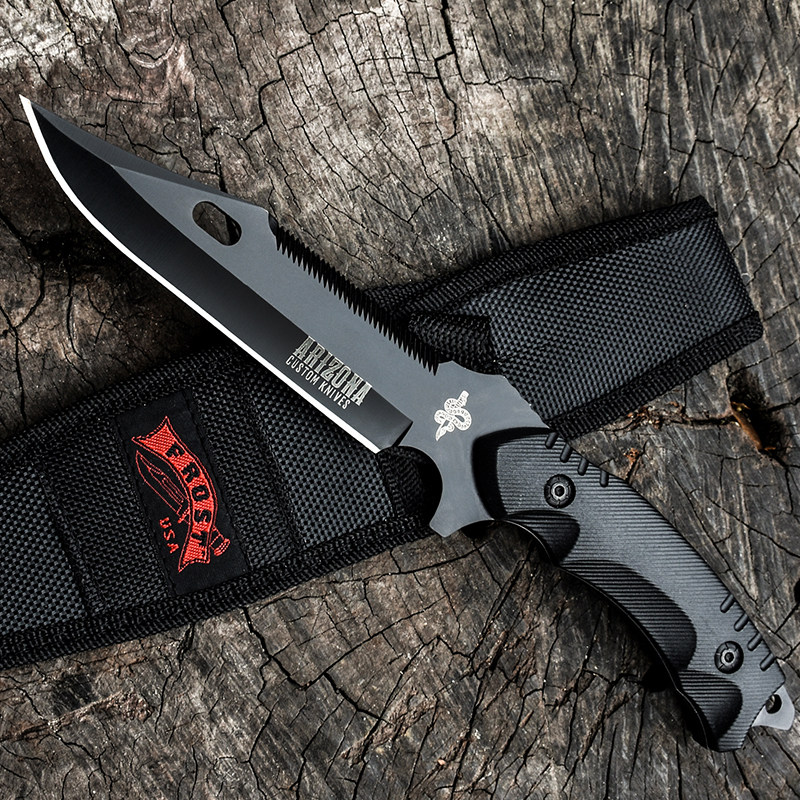 多功能特殊用途刀具野外用家用切肉水果刀具防身冷兵器直刀开刃