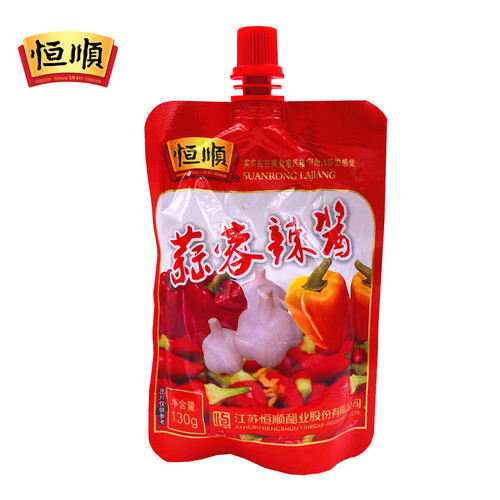 恒顺130g烹饪调料蒜蓉辣酱