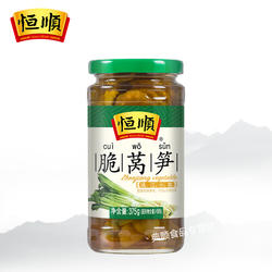 恒顺脆莴笋香菜心 酱莴苣江苏镇江特产 下饭小菜腌制泡菜酱菜榨菜
