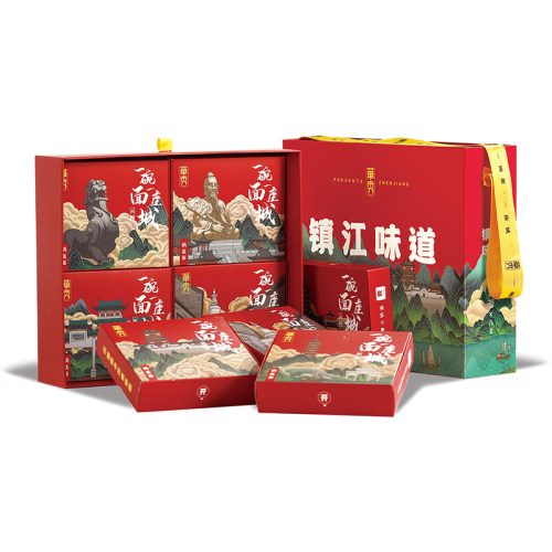 华秀镇江锅盖面伴手礼