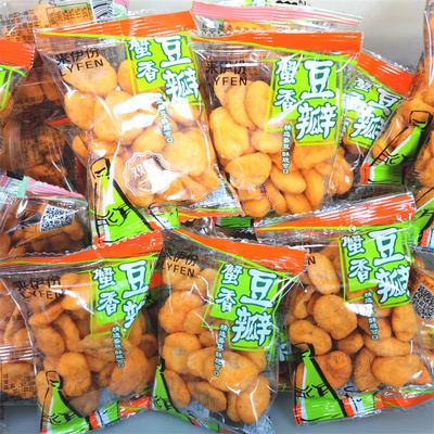 来伊份蟹香豆瓣称重小包装