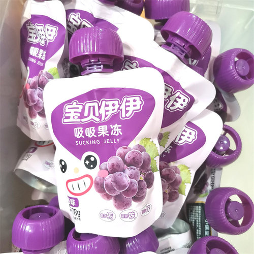 来伊份吸吸果冻78克袋装