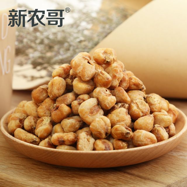ÐÂÅ©¸çÍøºìÁãʳ¿§·ÈÓñÃ×Á£136g*3´üÐÝÏÐÁãʳÄÌÏãζ¼´Ê³»Æ½ðÓñÃ×Á£