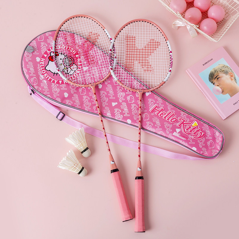 双拍套装初学者学生耐打羽毛球拍