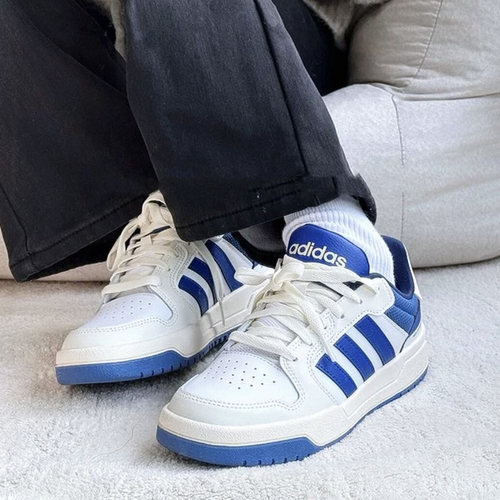 正品Adidas阿迪达斯ENTRAP男女篮球风时尚复古运动休闲板鞋JS3009
