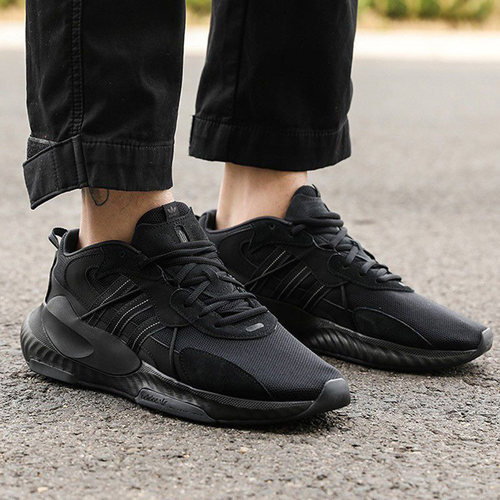 正品Adidas阿迪达斯三叶草男女低帮网面透气休闲跑步运动鞋H69039