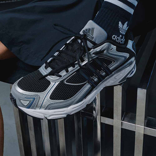 正品Adidas阿迪达斯男经典低帮耐磨网面透气休闲运动老爹鞋ID0666