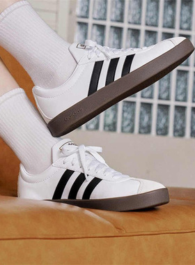 正品Adidas阿迪达斯男女复古运动休闲板鞋小白鞋T头德训鞋 JQ2470