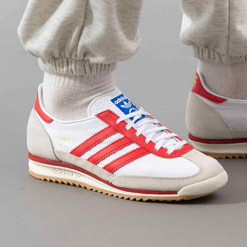 正品Adidas阿迪达斯三叶草SL72男女薄底时尚运动休闲T头鞋 JP5277