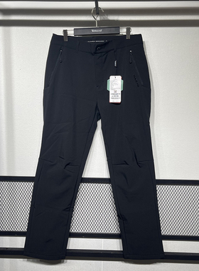 探路者软壳裤女 24秋冬款户外防风保暖加绒弹力徒步裤TAMMAM92022